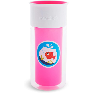 Tasse d’Apprentissage Personnalisable Rose - Munchkin