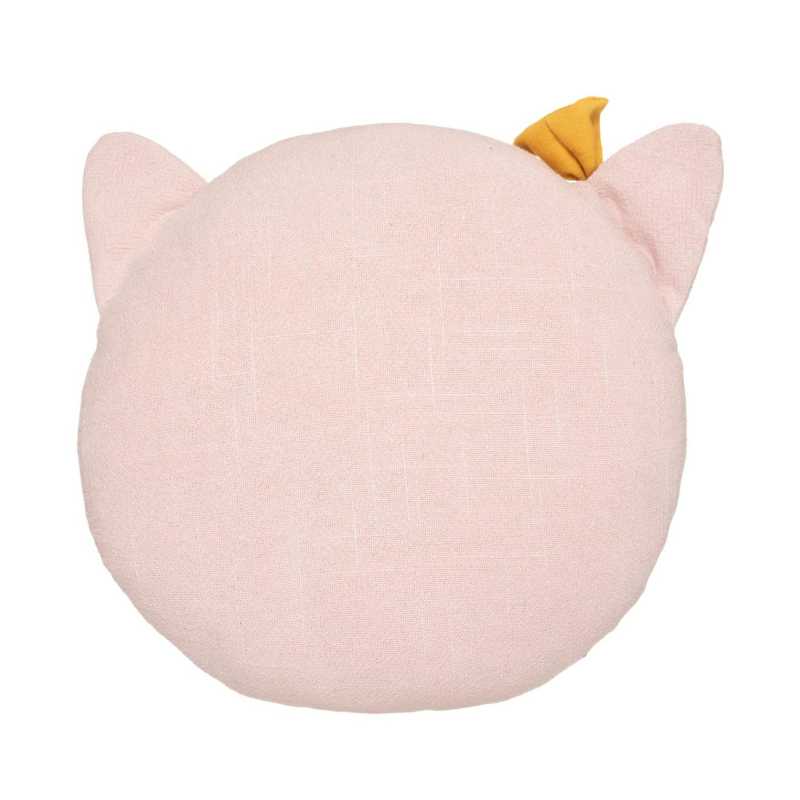 Coussin chat Rose Atmosphera for kids