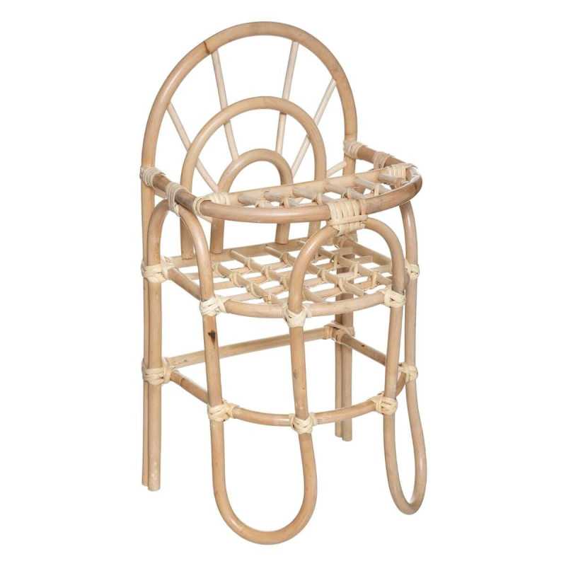 Chaise haute poupée rotin Atmosphera Chaise haute poupée rotin Atmosphera