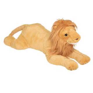Peluche Lion XL Jaune Ocre - Atmosphera For Kids