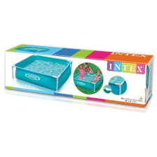 Piscine Mini Cadre Acier Bleu 122 x 122 x 30 - Intex Piscine Mini Cadre Acier Bleu 122 x 122 x 30 - Intex