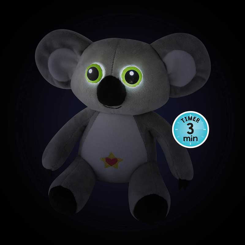 Veilleuse peluche koala Gris - Buki