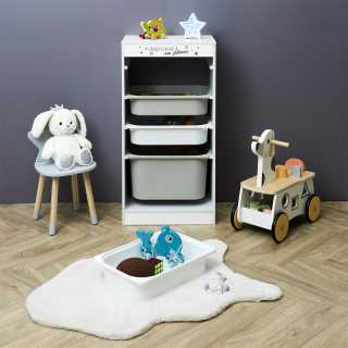 Meuble De Rangement Enfant Tidy 4 Bacs - Home Deco Kids