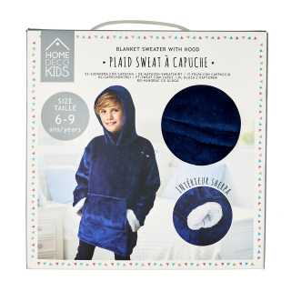 Sweat A Capuche Enfant Bleu - Home Deco Kids