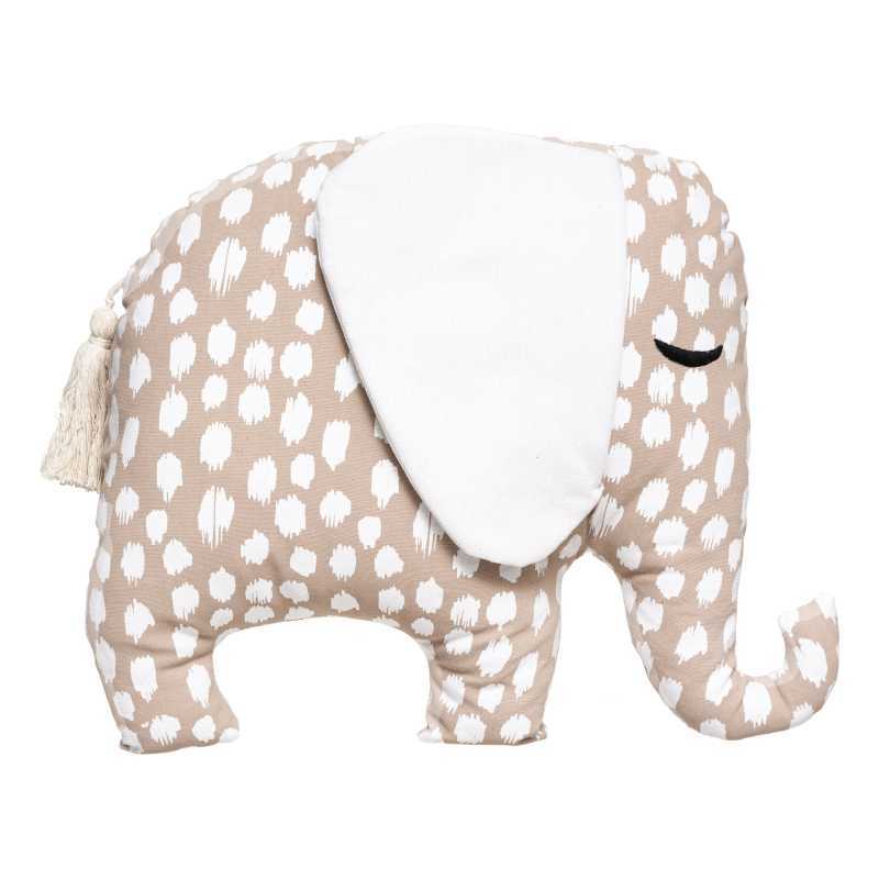 Coussin éléphant Beige Atmosphera Coussin éléphant Beige Atmosphera