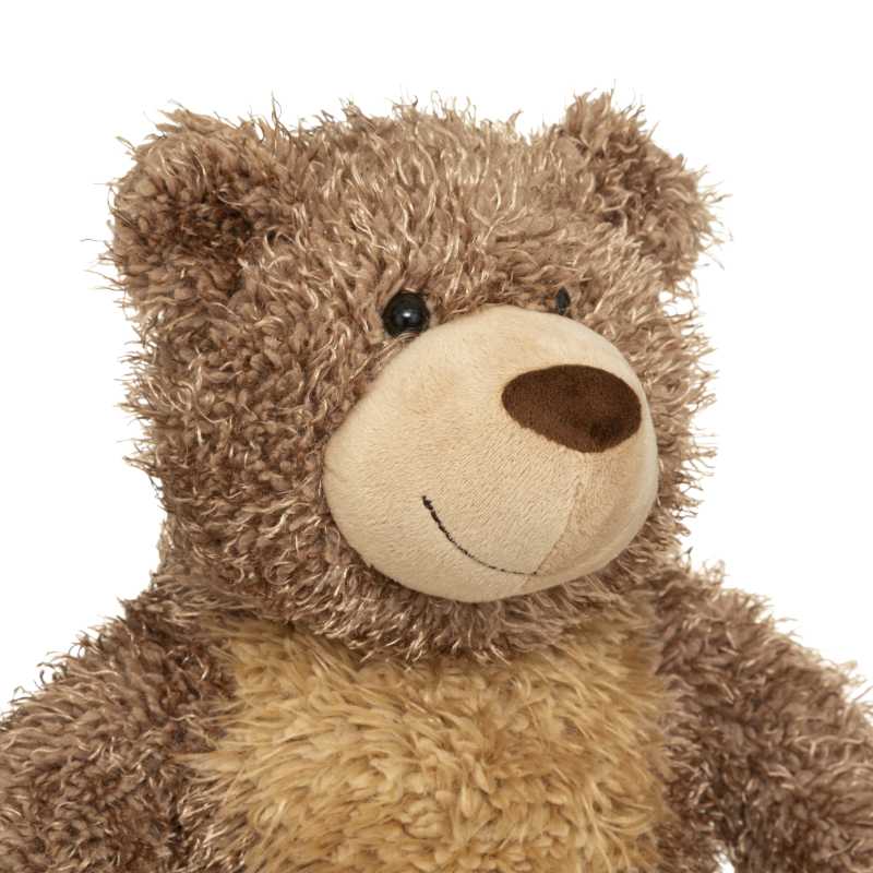 Peluche petit ours marron clair - 17 cm - Baby safe