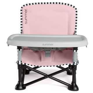 Siege de sol réhausseur Pop N Sit Rose - Summer Infant