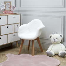 Fauteuil Pour Enfant En Fourrure Blanc - Home Deco Kids Fauteuil Pour Enfant En Fourrure Blanc - Home Deco Kids