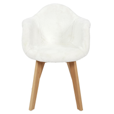 Fauteuil Pour Enfant En Fourrure Blanc - Home Deco Kids Fauteuil Pour Enfant En Fourrure Blanc - Home Deco Kids