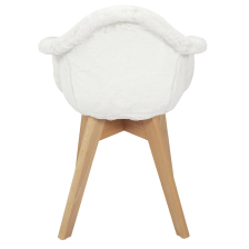 Fauteuil Pour Enfant En Fourrure Blanc - Home Deco Kids Fauteuil Pour Enfant En Fourrure Blanc - Home Deco Kids