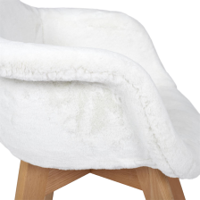 Fauteuil Pour Enfant En Fourrure Blanc - Home Deco Kids Fauteuil Pour Enfant En Fourrure Blanc - Home Deco Kids
