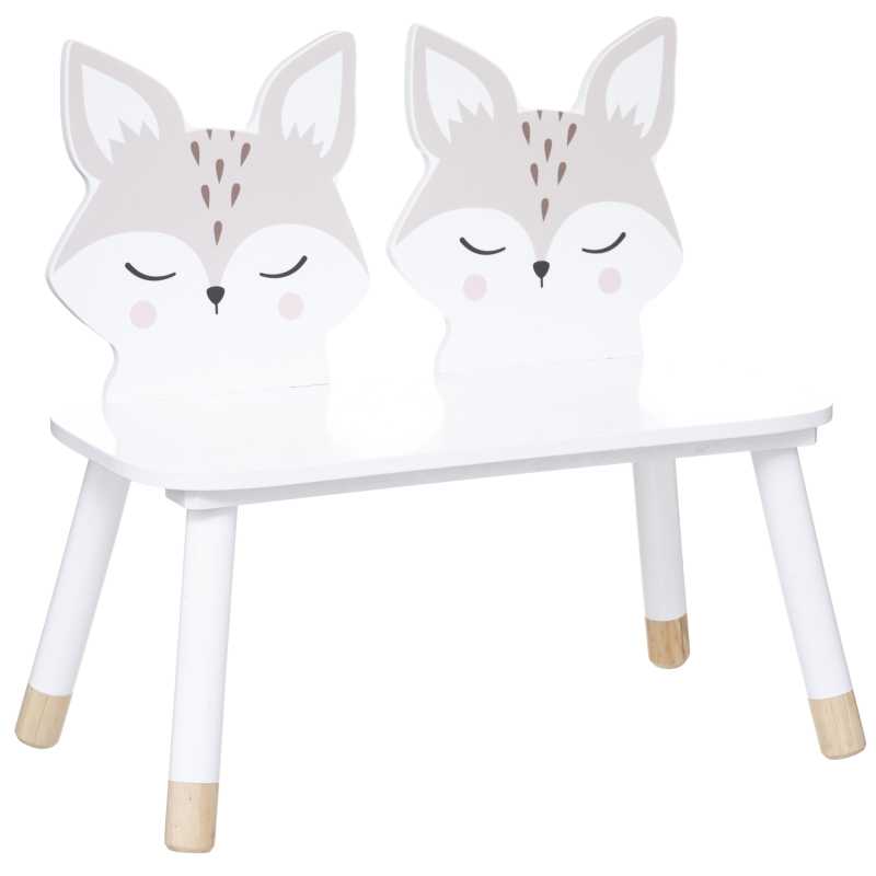 Banc Enfant douceur Renard - Atmosphera For Kids