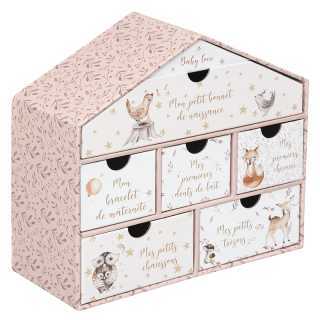 Coffret Mini Maison Rose - Atmosphera For Kids