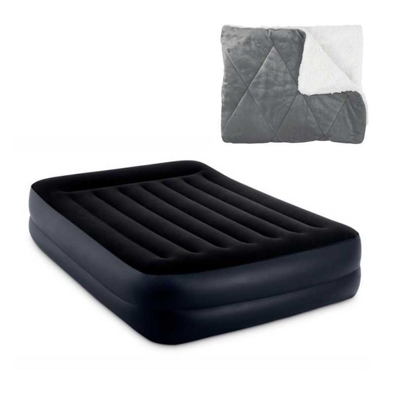 Matelas gonflable avec son couvre lit Atmosphera Matelas gonflable avec son couvre lit Atmosphera