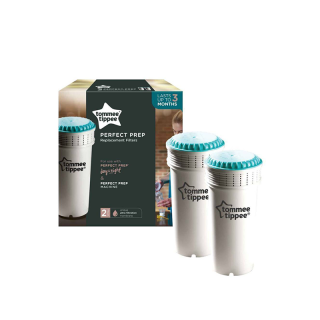 Lot de 2 Filtres de Rechange Blanc Perfect Prep - Tommee Tippee