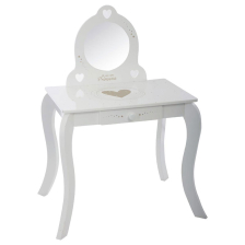 Coiffeuse avec tabouret princesse - Atmosphera For Kids