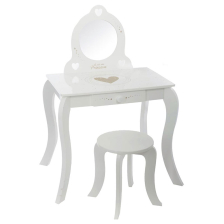 Coiffeuse avec tabouret princesse - Atmosphera For Kids