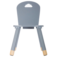 Chaise enfant douceur Gris - Atmosphera For Kids