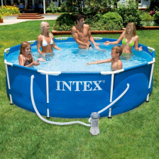 Piscine Tubulaire Metal Frame Ronde 305 x 76 m - Intex