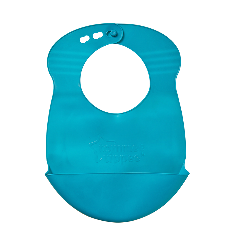 Bavoir Explora à Enrouler Roll & Go - Bleu Bavoir Explora à Enrouler Roll & Go - Bleu