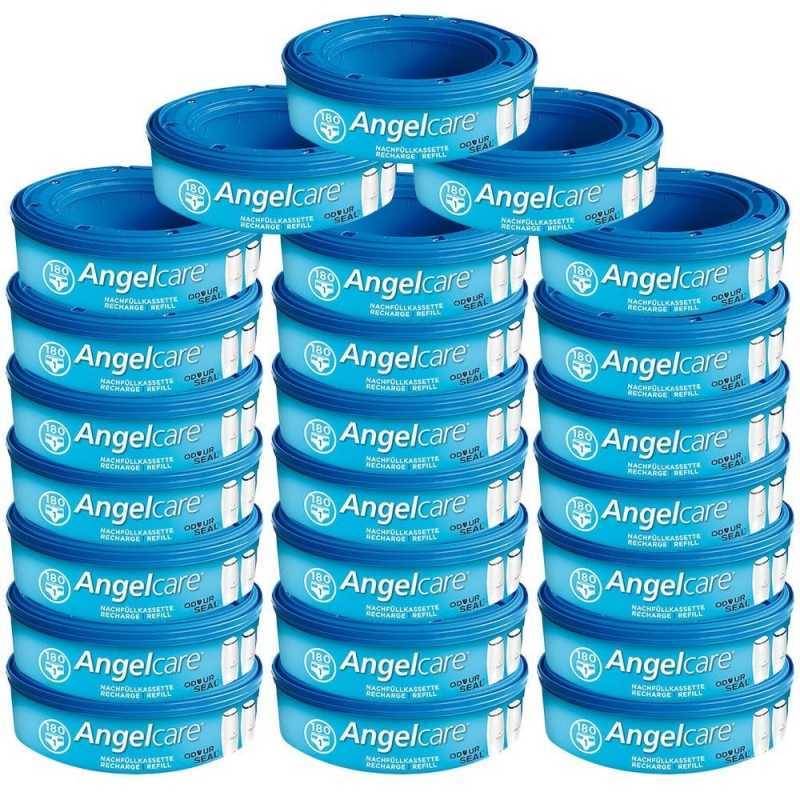 Angelcare Pack de 24 Recharges pour Poubelle à Couches