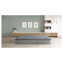 Matelas gonflable Airbed Flex 2 places Gris Flex Pompe - Intex