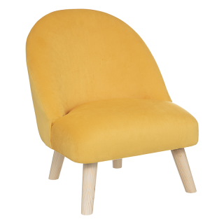 Fauteuil enfant Ulysse Jaune - Atmosphera For Kids