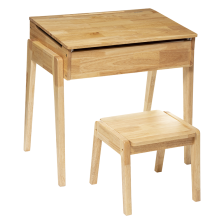 Pupitre avec tabouret Robin en bois - Atmosphera For Kids