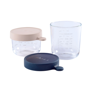 Coffret 2 portions verre 150ml / 250ml - Béaba