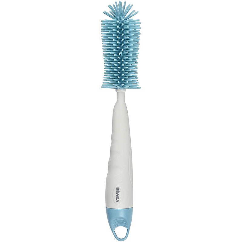 Goupillon biberon en silicone Bleu Béaba Goupillon biberon en silicone Bleu Béaba