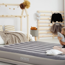 Lit gonflable deluxe 2 pl avec Matelas airbed flex 1 pl - Intex