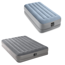 Matelas Airbed Flex 2 pl avec Matelas Airbed comfort électrique 1 pl - Intex