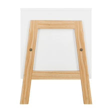 Casier de rangement avec 2 compartiments Blanc - Atmosphera For Kids