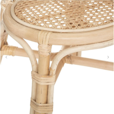 Chaise enfant en rotin Naturel - Atmosphera For Kids