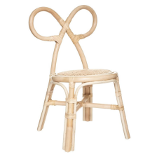 Chaise enfant en rotin Naturel - Atmosphera For Kids