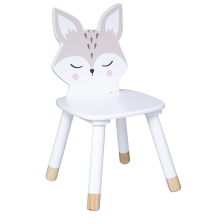 Set table douceur renard avec 2 chaises - Atmosphera For Kids