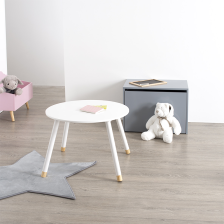 Table enfant douceur Blanc - Atmosphera For Kids