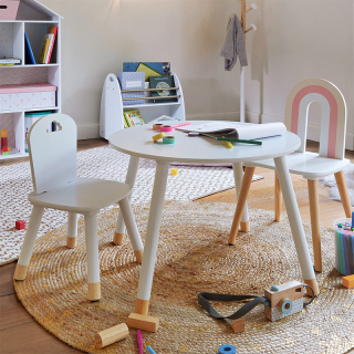 Table enfant douceur Blanc - Atmosphera For Kids