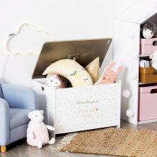 Coffre à jouets enfant Doré - Atmosphera For Kids Coffre à jouets enfant Doré - Atmosphera For Kids