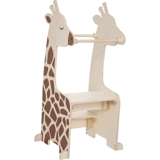 Tour observation girafe Marron - Atmosphera For Kids