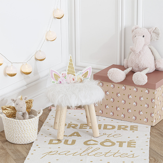 Tabouret Enfant Licorne - Atmosphera For Kids