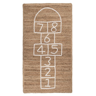 Tapis jute marelle enfant - Atmosphera For Kids