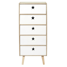 Commode Like a star Blanc - Home Deco Kids