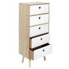 Commode Like a star Blanc - Home Deco Kids