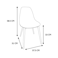 Chaise enfant Lina Rose - Home Deco Kids