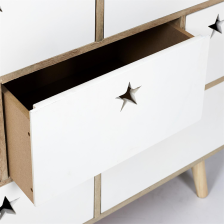 Commode Like a star Blanc - Home Deco Kids