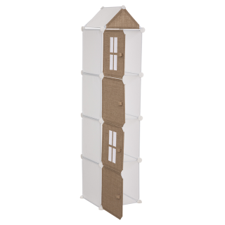 Tour de Rangement colonne Chateau jute - Atmosphera For Kids