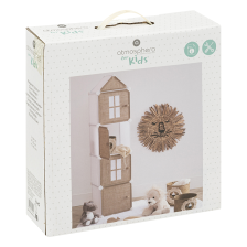 Tour de Rangement colonne Chateau jute - Atmosphera For Kids