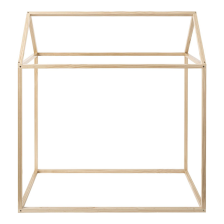 Cabane enfant en pin naturel 126cm - Atmosphera For Kids Cabane enfant en pin naturel 126cm - Atmosphera For Kids