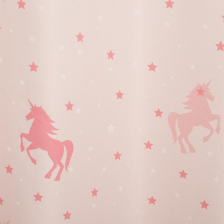 Rideau enfant occultant Glow Licorne - Atmosphera For Kids